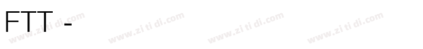 FTT 筑紫字体转换